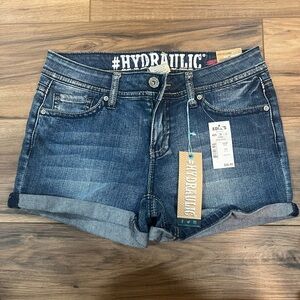 Hydraulic Women's Dark Blue Jean Shorts